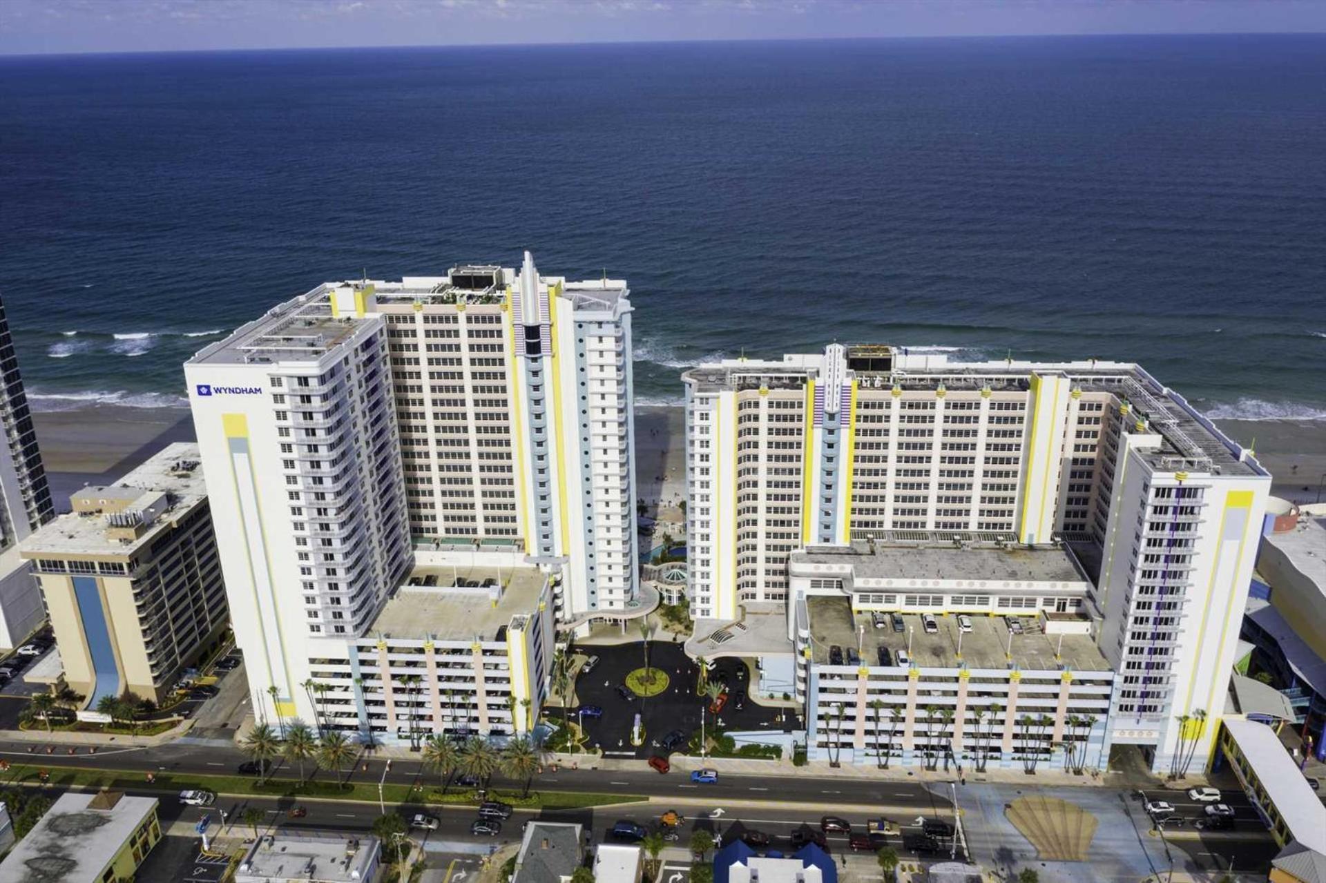 Luxury 8Th Floor 2 Bedroom Condo Direct Oceanfront Wyndham Ocean Walk Resort Daytona Beach | 801 Bagian luar foto